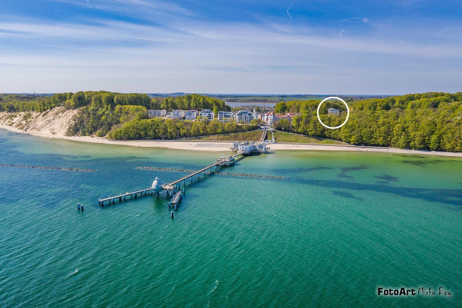 Residenz Seeblick Fewo 18 Mit Balkon Und Ostseeblick Sellin  Exterior foto